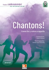 Chantons! SATB choral sheet music cover